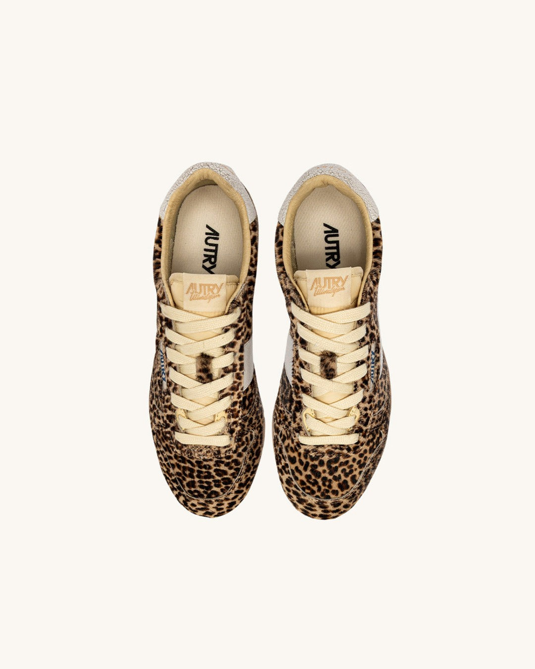 Autry - Baskets Windspin Low Woman - Pony Crlea Leo Blanc