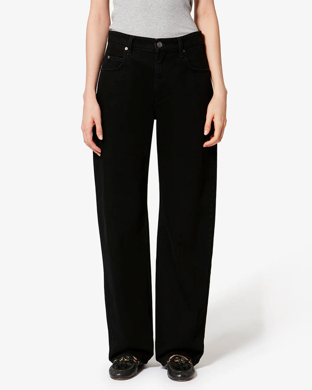 Isabel Marant - Jeans Dromie - Noir Délavé