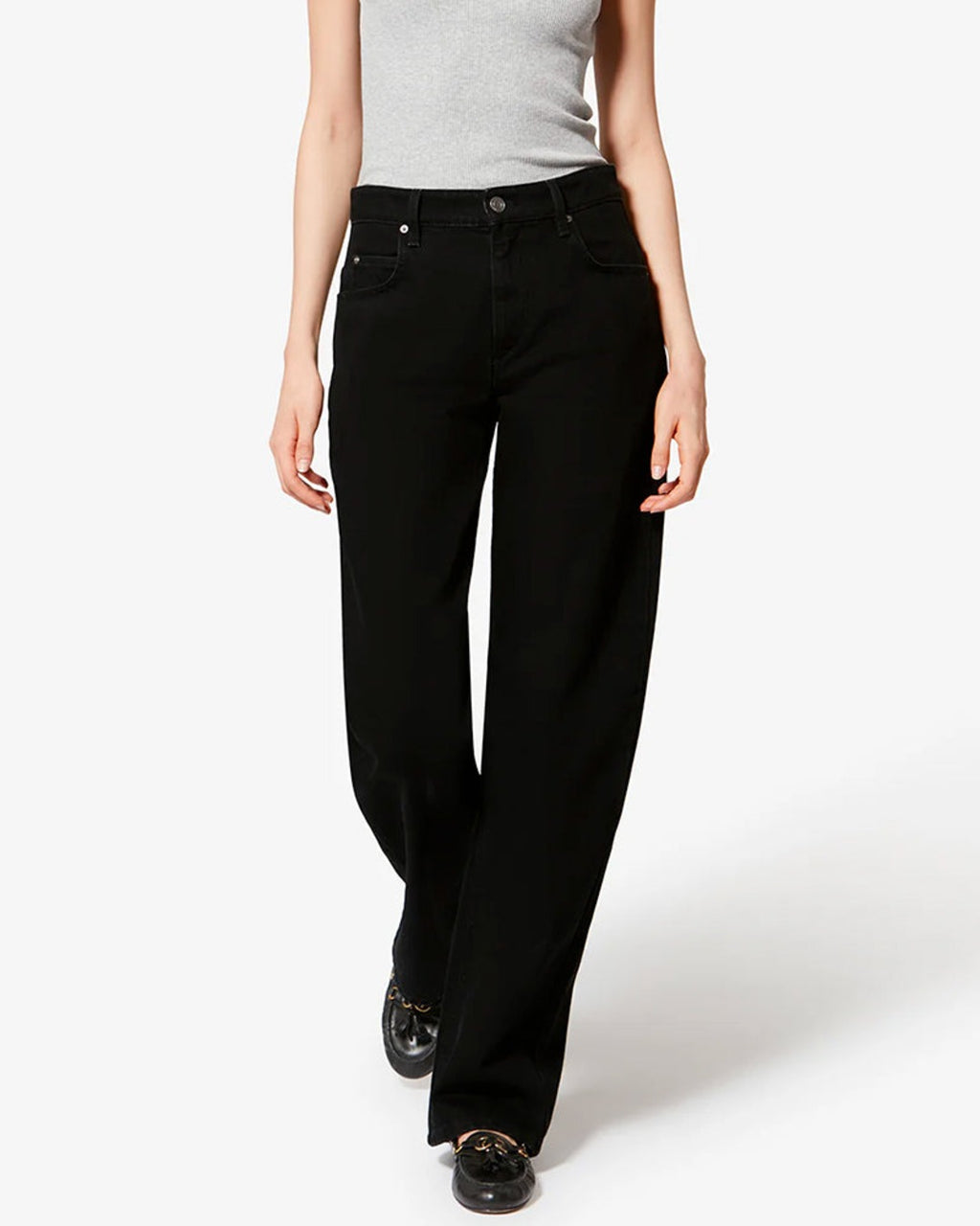 Isabel Marant - Jeans Dromie - Noir Délavé