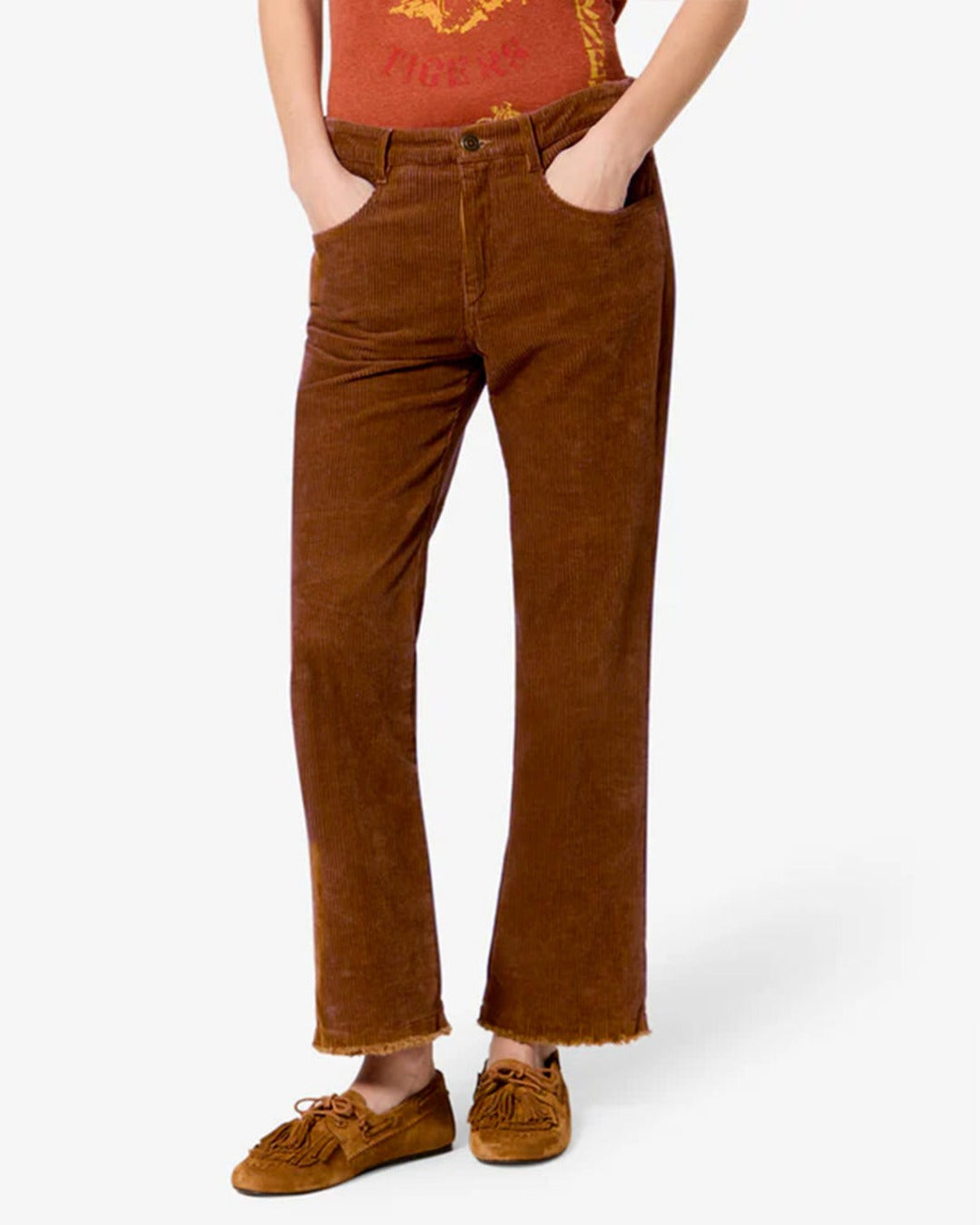 Isabel Marant - Pantalon Ruthie - Caramel