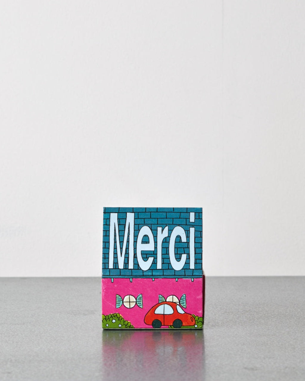 Merci - Allumettes Maison - Fuchsia