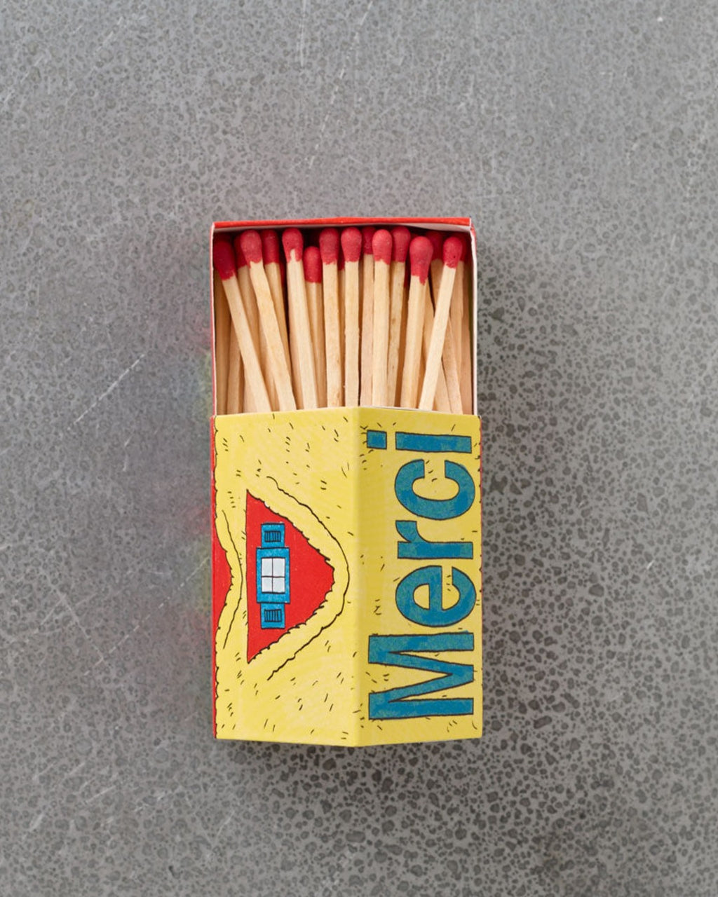 Merci - Allumettes Maison - Rouge