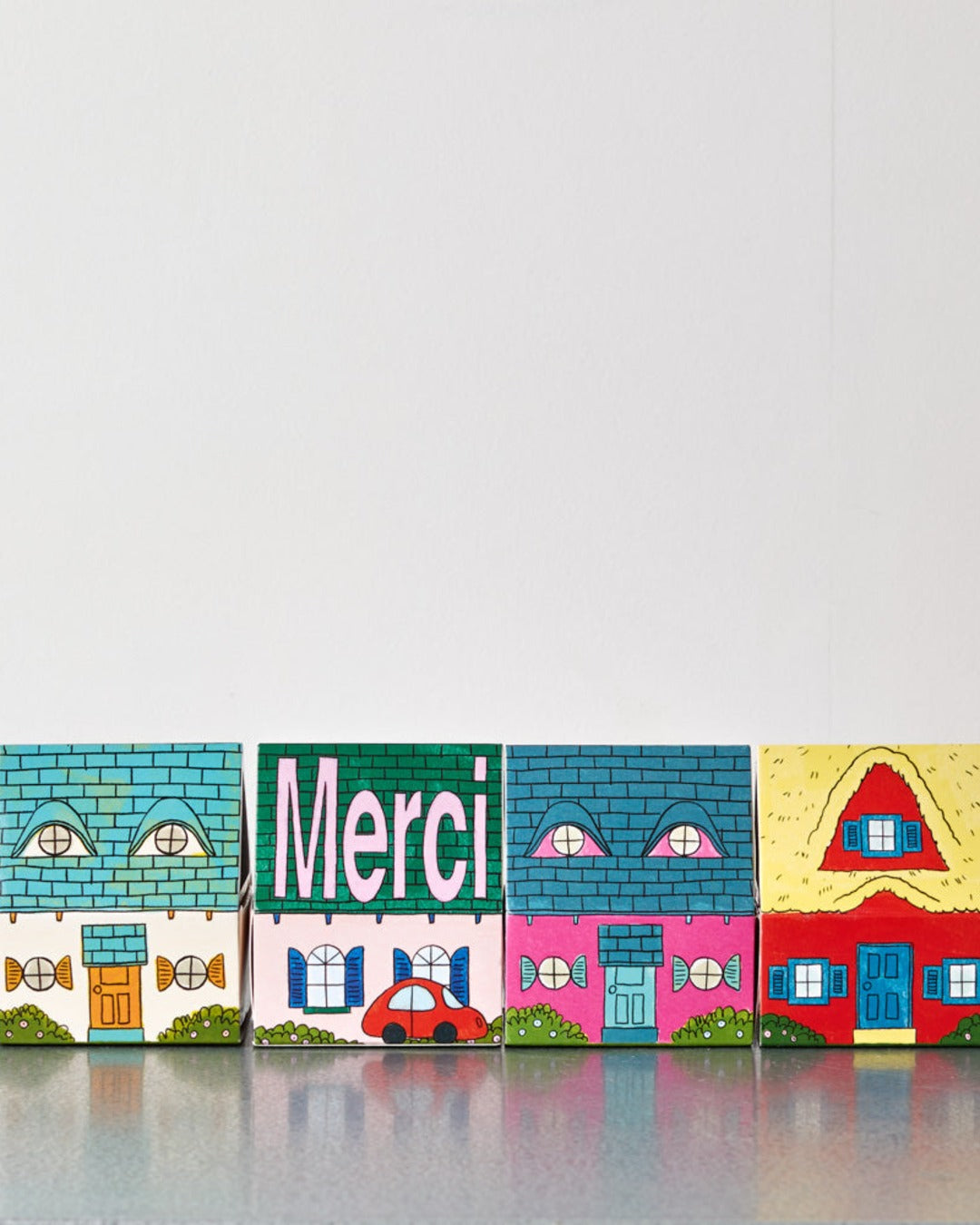 Merci - Allumettes Maison - Rose