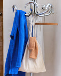 Merci - Serviette De Bain En Lin Waffle - Bleu Cobalt 60