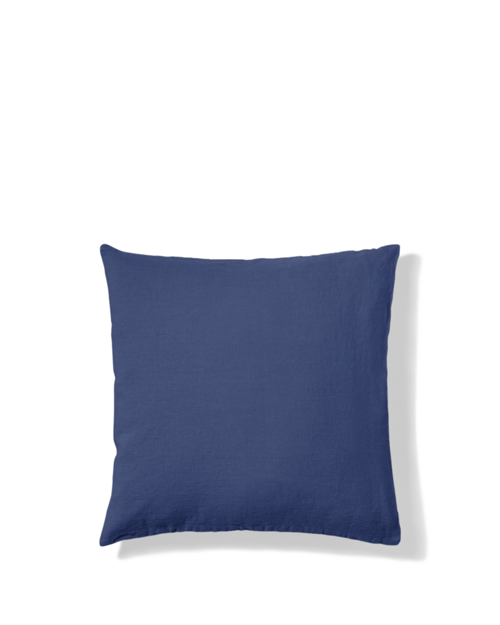 Merci - Taie D'Oreiller En Lin Lavé - Bleu Pacifique