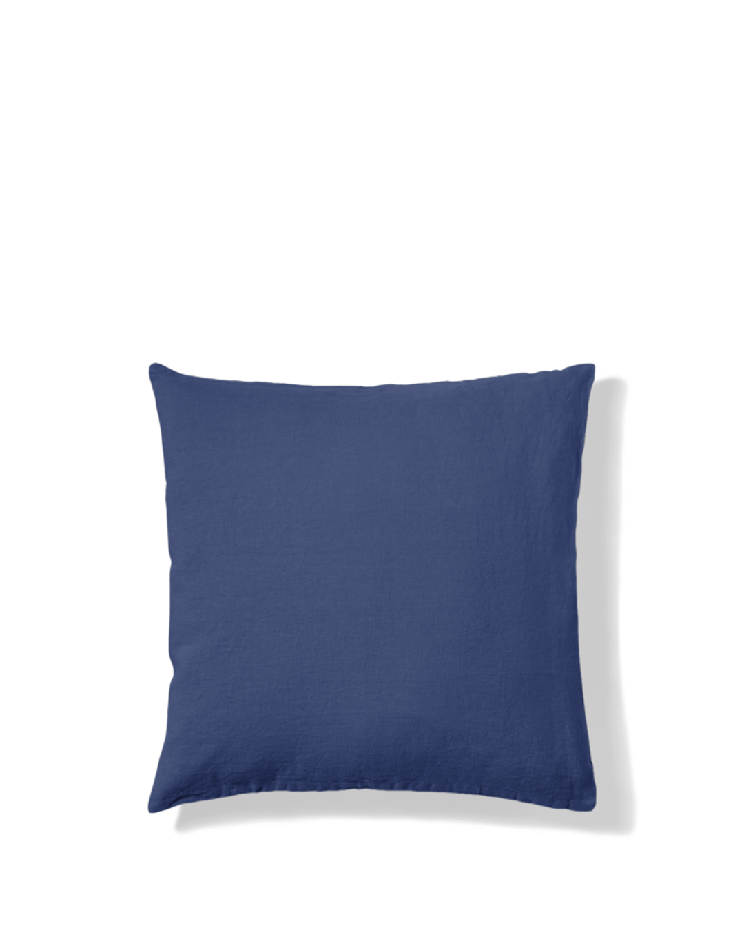 Merci - Taie D'Oreiller En Lin Lavé - Bleu Pacifique