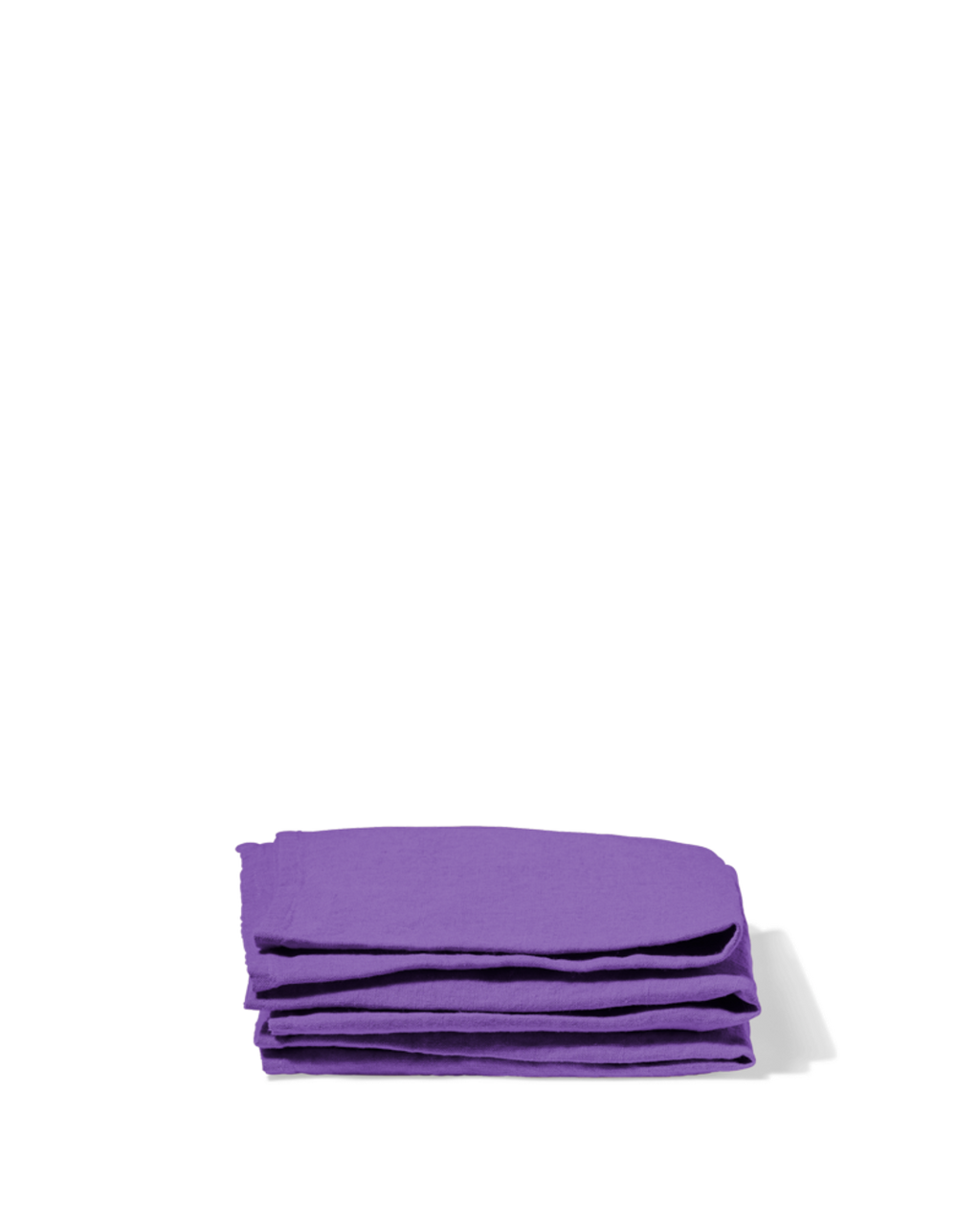 Merci - Washed linen napkin - Storm Violet