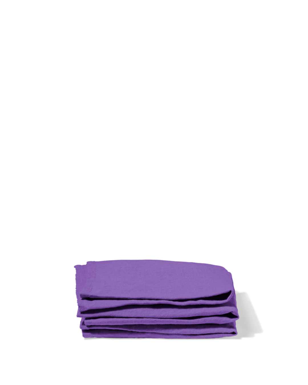 Merci - Serviette De Table En Lin Lavé - Violet Orage