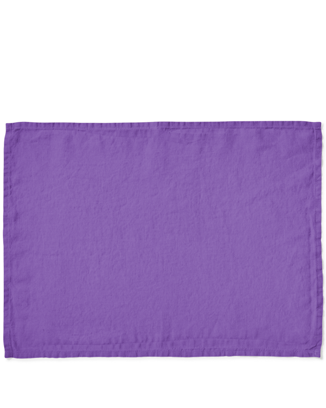 Merci - Set De Table En Lin Lavé - Violet Orage