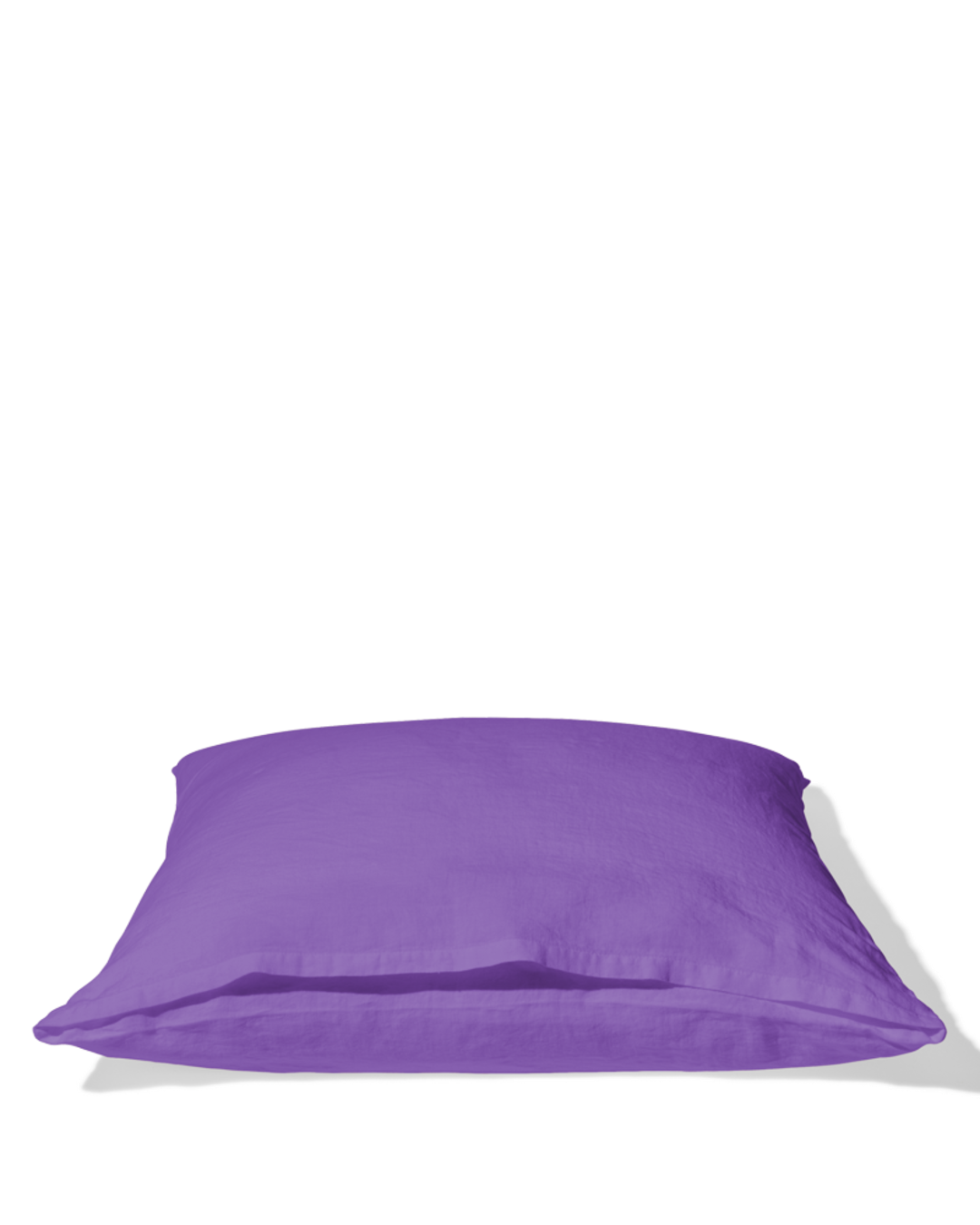 Merci - Washed linen pillowcase - Storm Violet