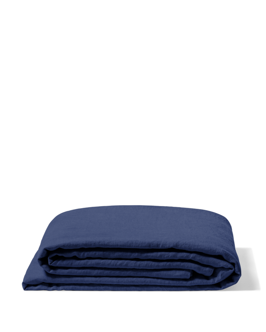 Merci - Washed linen flat sheet - Blue Pacific
