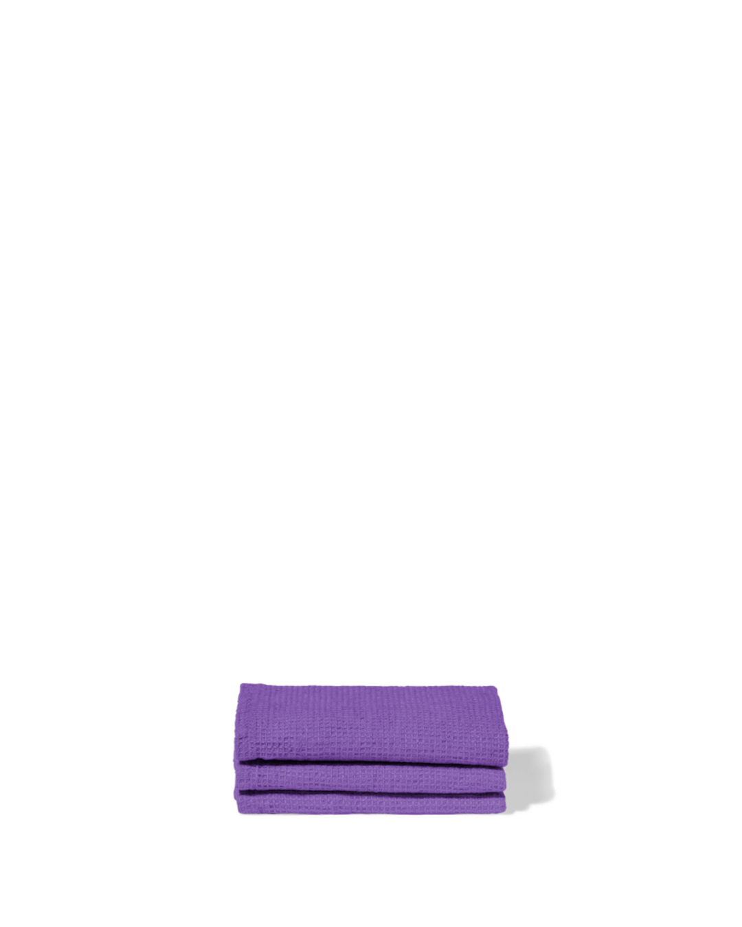 Merci - Serviette De Bain Invité En Lin - Violet Orage