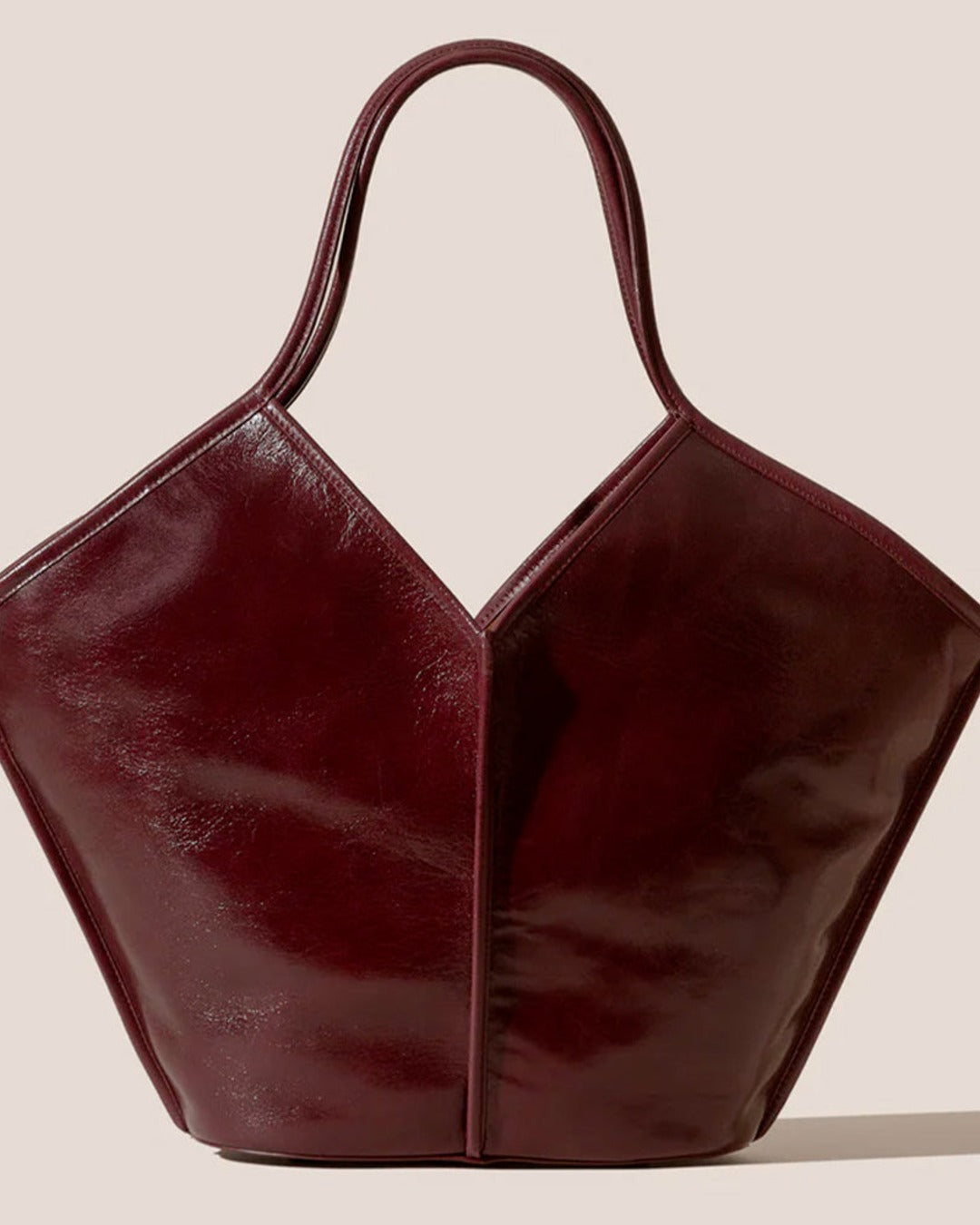 Hereu - Sac Calella Distressed En Cuir - Bordeaux