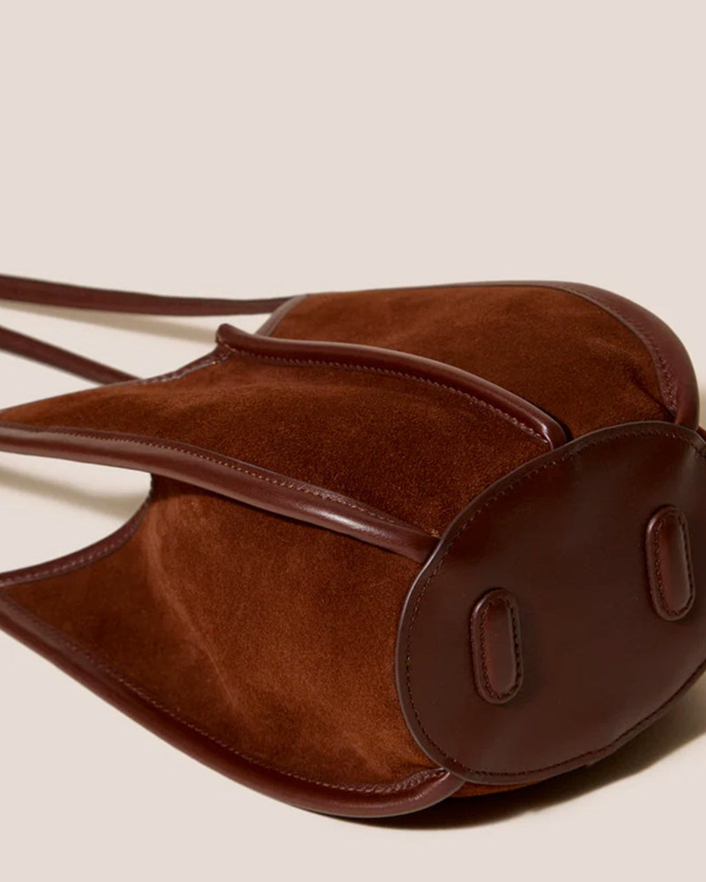 Hereu - Sac Seau Calella En Daim - Auburn