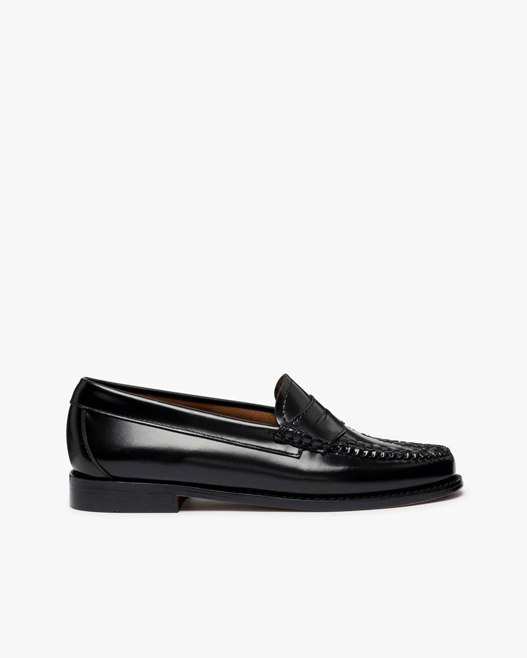 Gh Bass - Weejun Penny Weave Loafers - Black