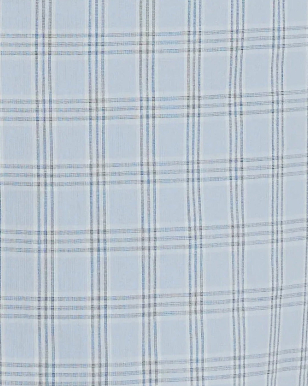 Deiji Studio - Chemise À Cordons - Carreaux Bleu