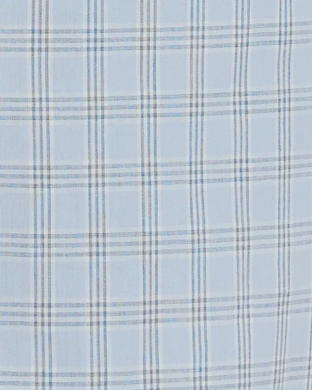 Deiji Studio - Robe Courte Boutonnée - Carreaux Bleu