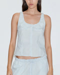 Deiji Studio - Top Frills - Rayures Mist