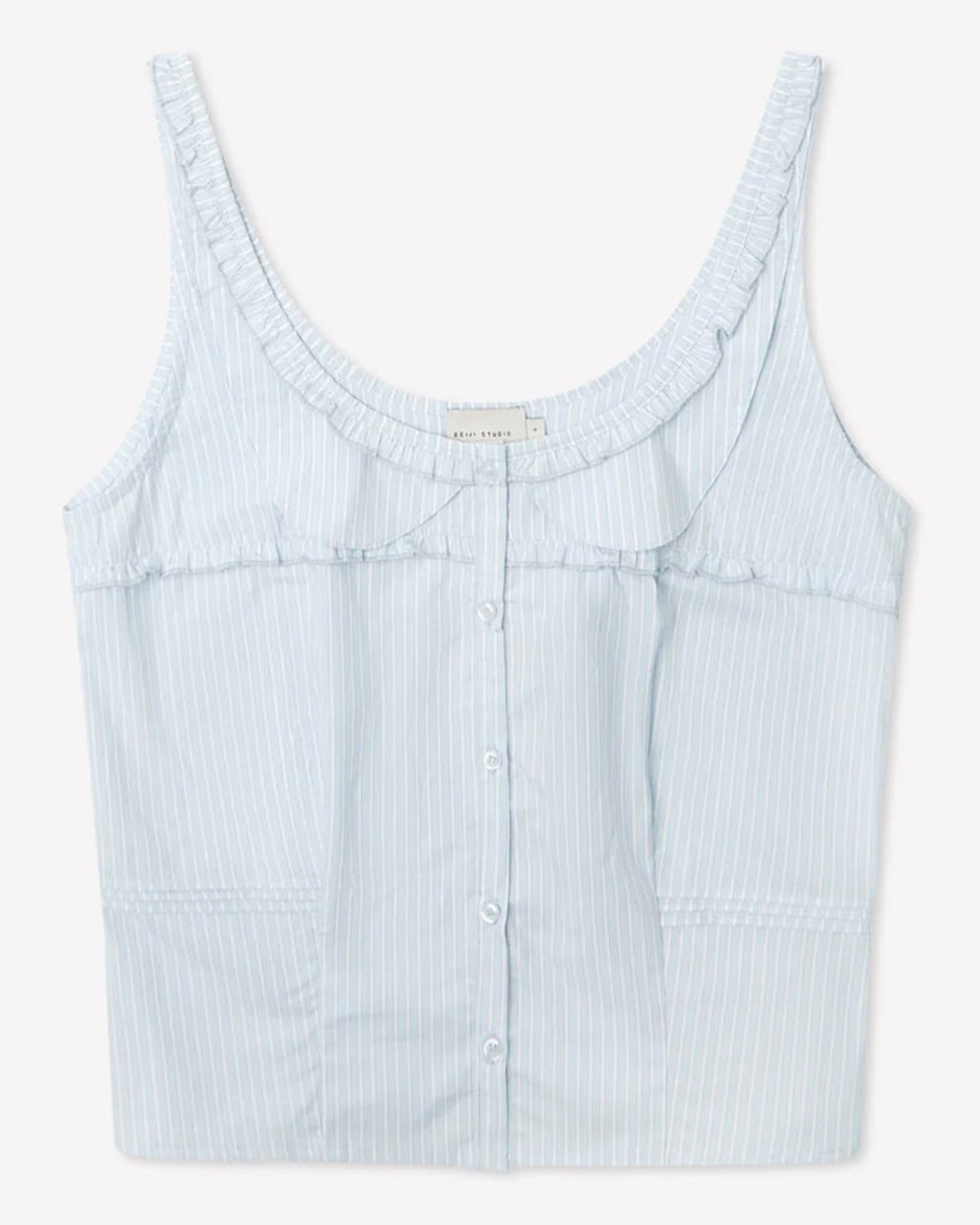 Deiji Studio - Top Frills - Rayures Mist