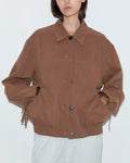 Deiji Studio - Veste Boutonnée - Marron
