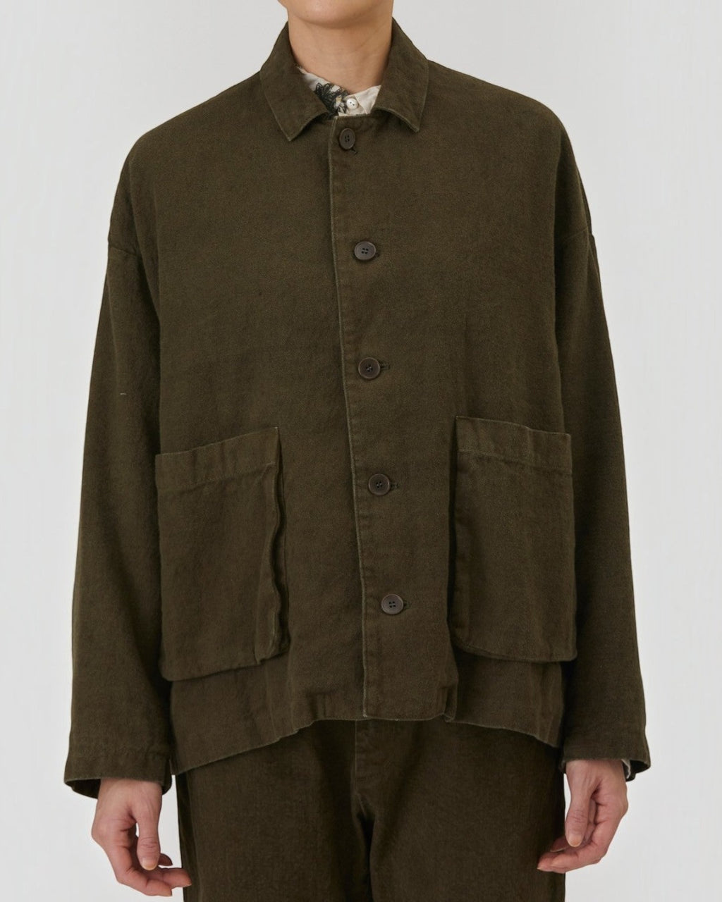 Pas De Calais - Veste Coverall - Kaki