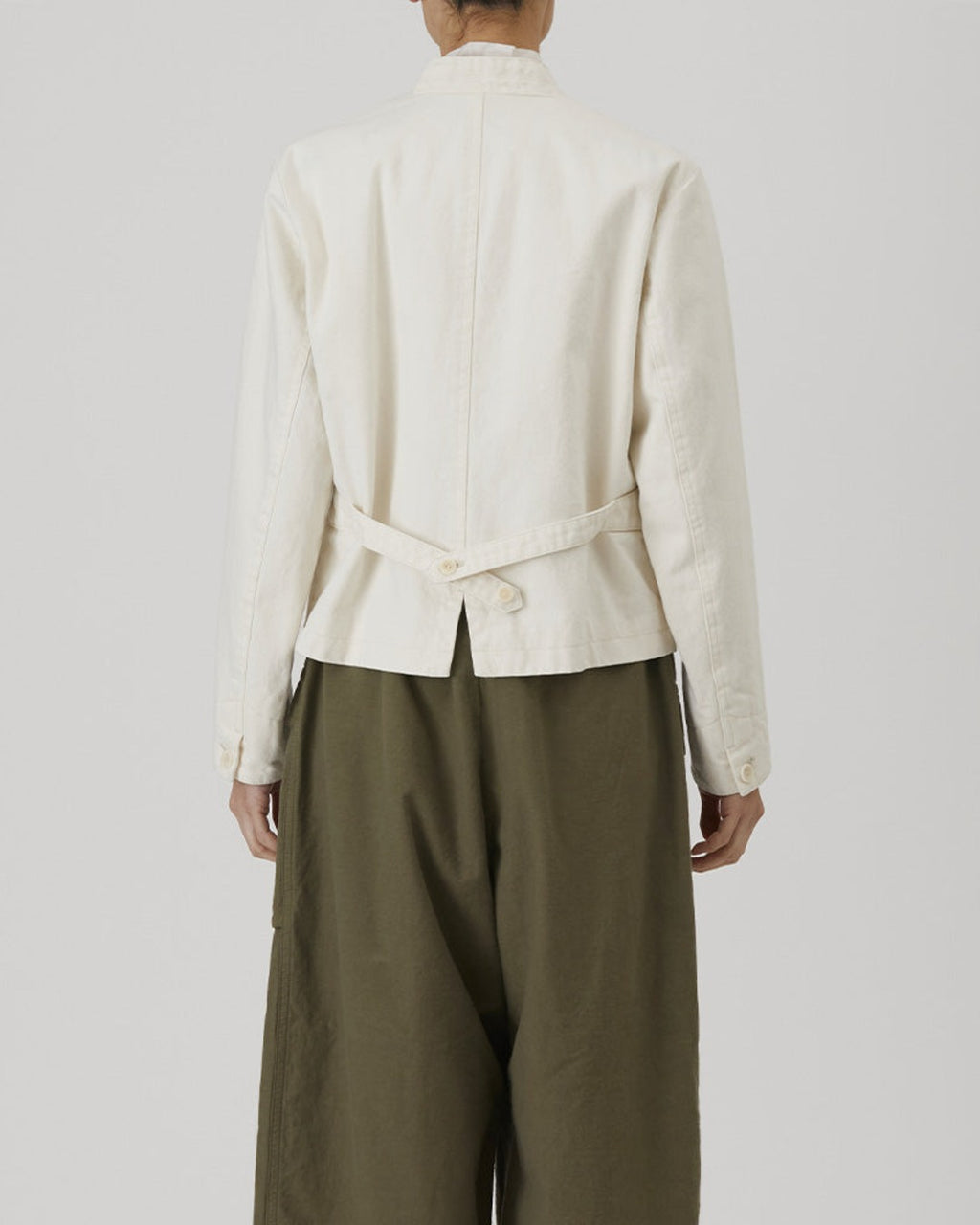 Pas De Calais - Veste Slub - Ivoire