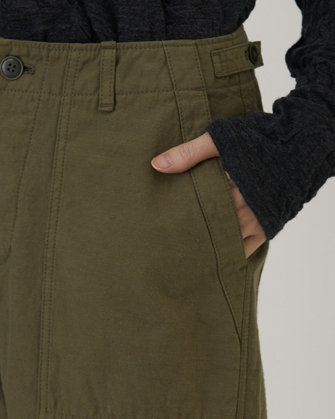 Pas De Calais - Pantalon Baker - Kaki