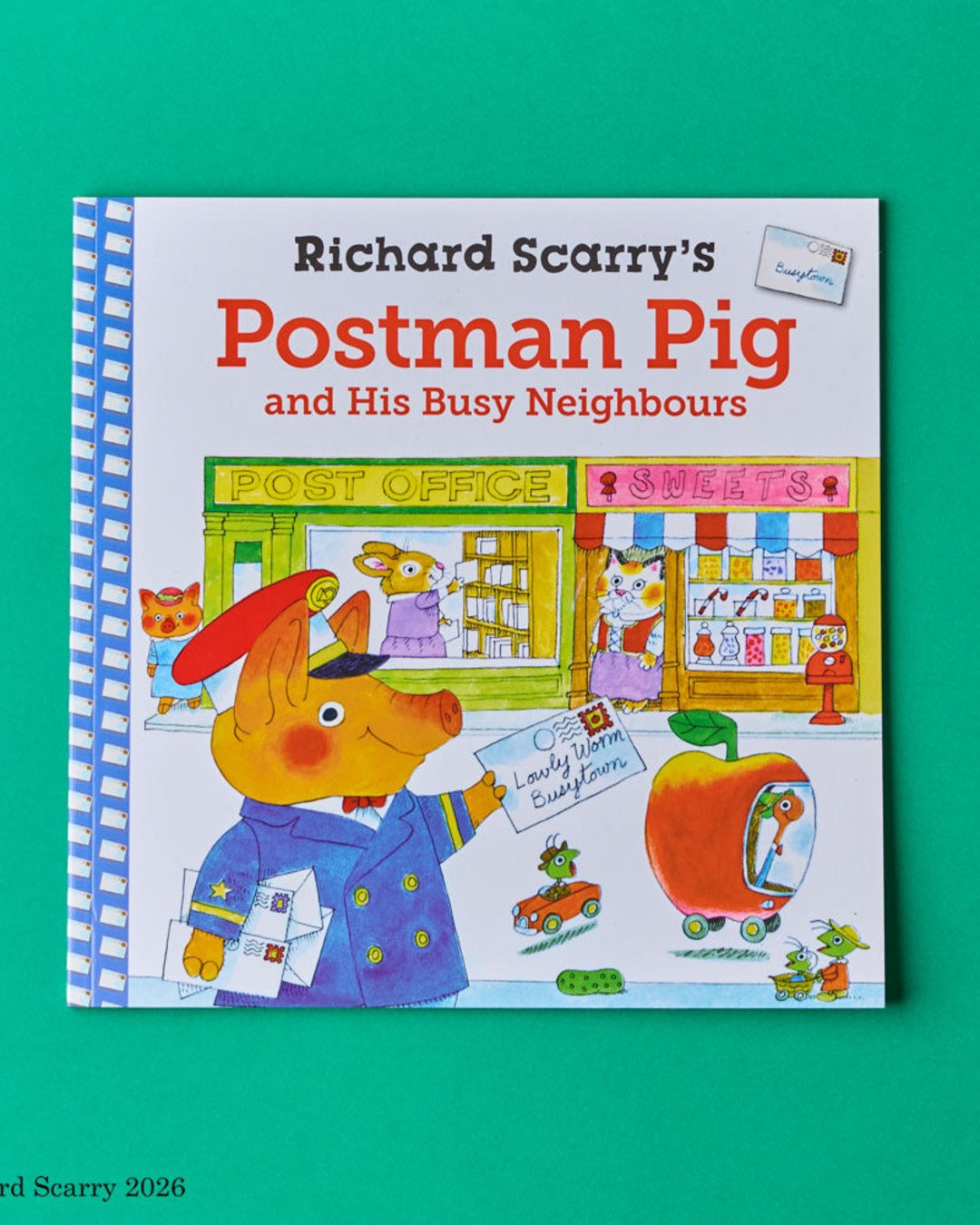Faber & Faber - Richard Scarry Livre Postman Pig