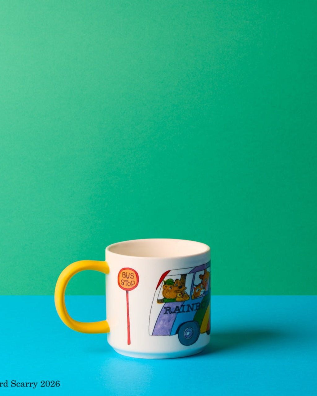 Magpie x Richard Scarry - Mug Bus - Arc-En-Ciel