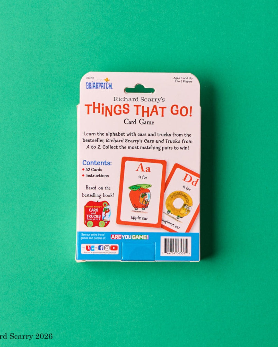 Richard Scarry - Card Game - Things That Go