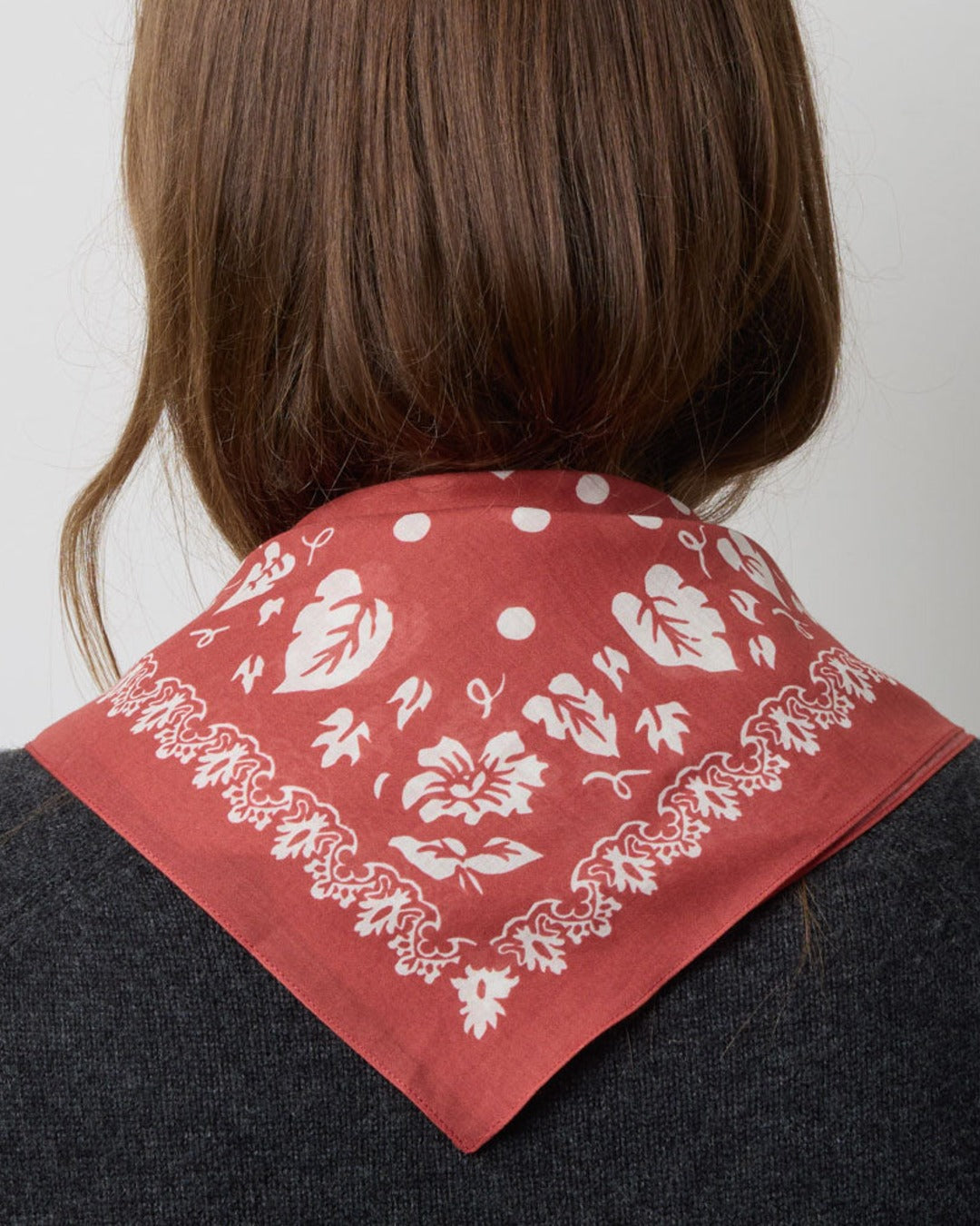 Merci - Bandana Da Parigi - Rouge & Ecru