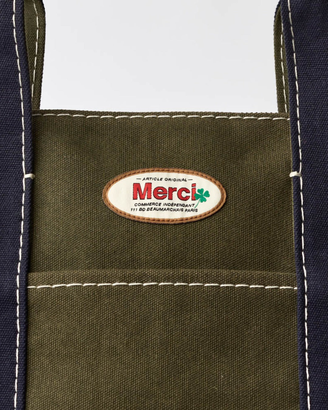 Merci - Paris Bag - Olive & Marine
