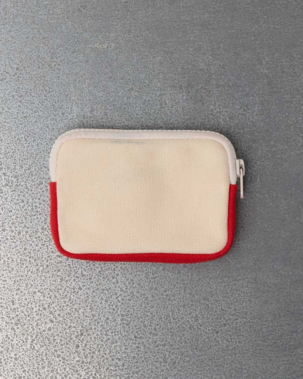 Merci - Candide S Coin Purse - Ecru & Red