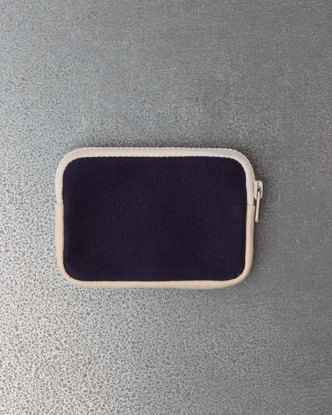 Merci - Candide S Coin Purse - Navy & Cream