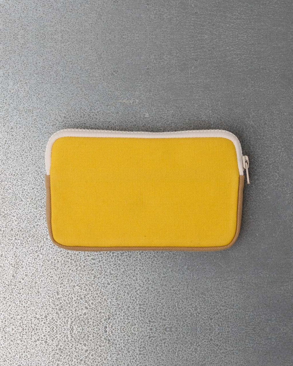 Merci - Candide M Coin Purse - Yellow & Beige