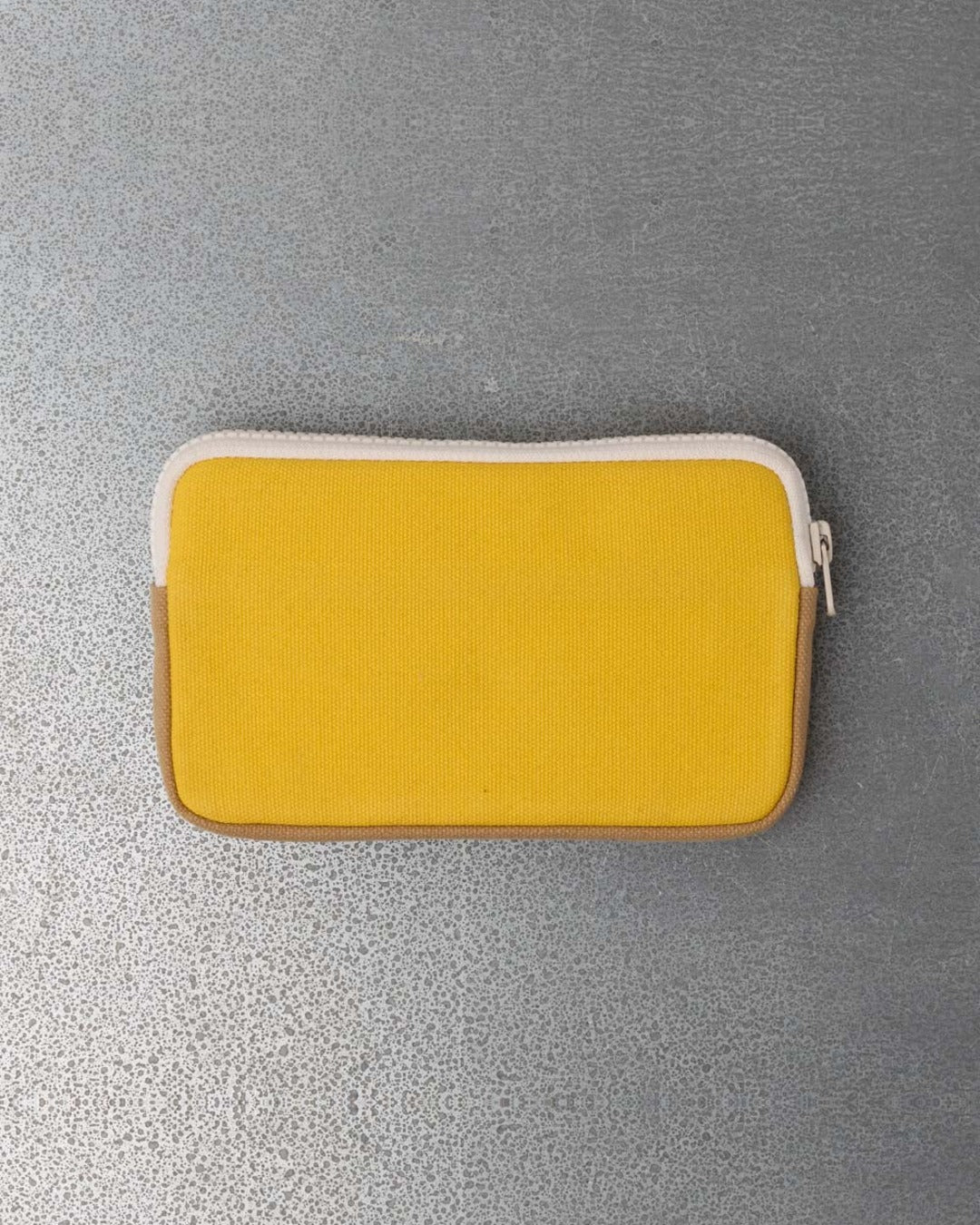 Merci - Candide M Coin Purse - Yellow & Beige