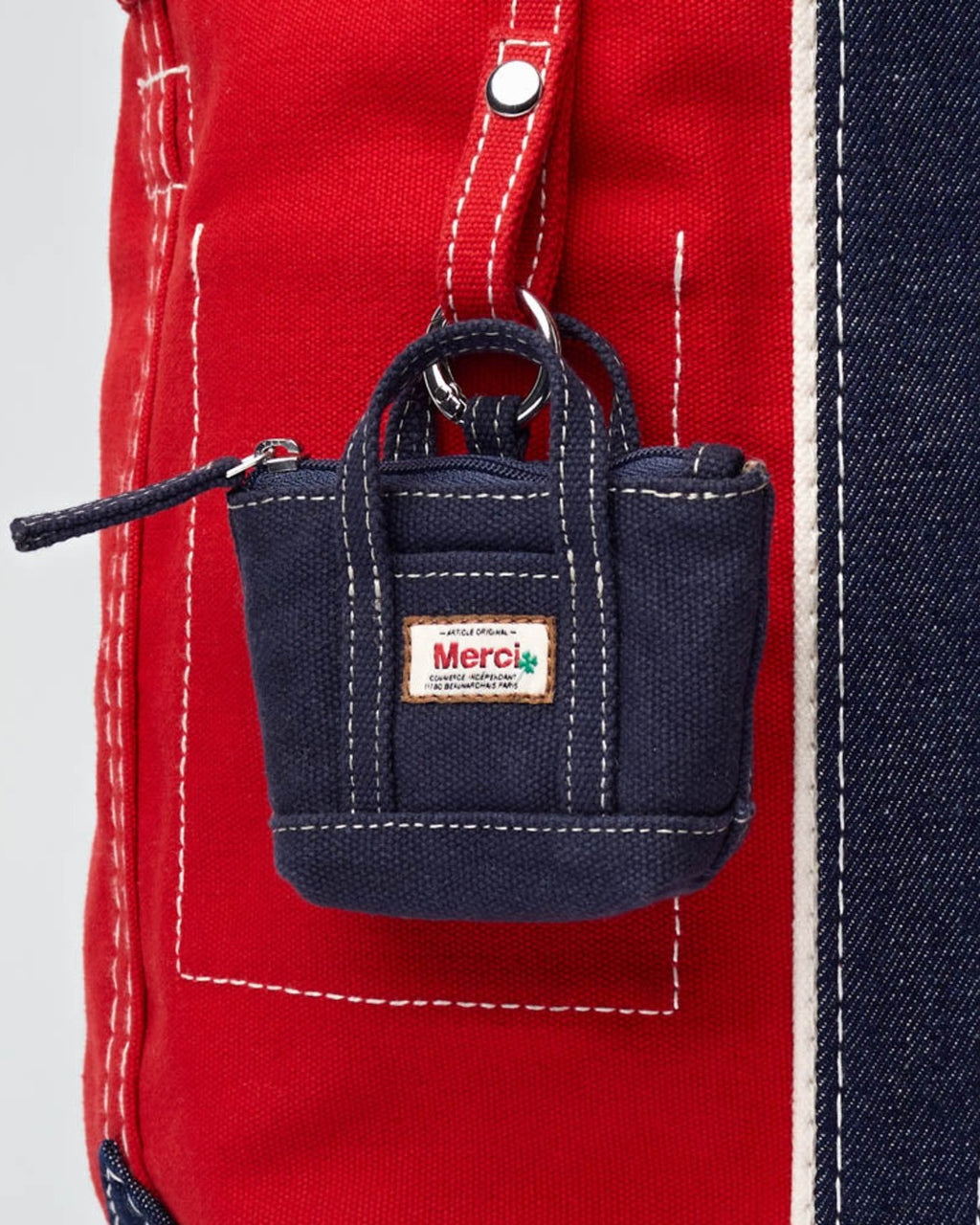 Merci - Candide Charm Coin Purse - Navy