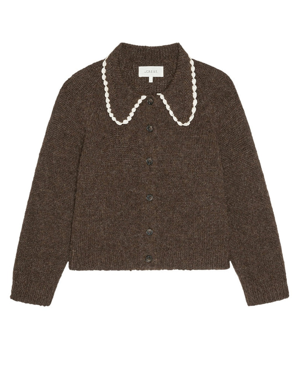 The Great - Cardigan The Crochet - Marron