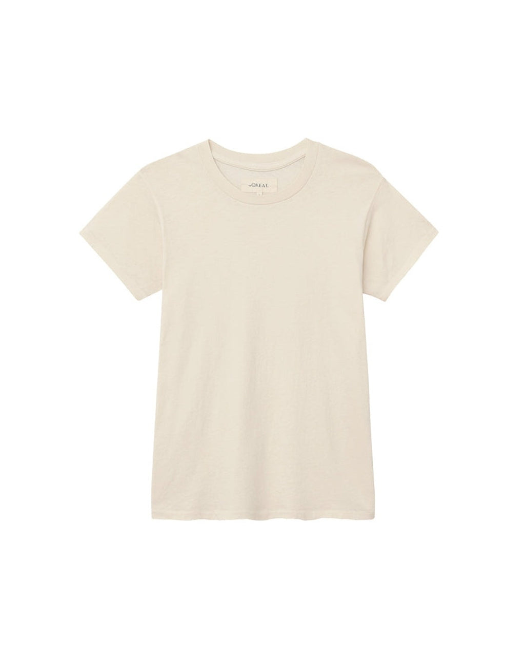 The Great - T-Shirt The Slim - Blanc Délavé