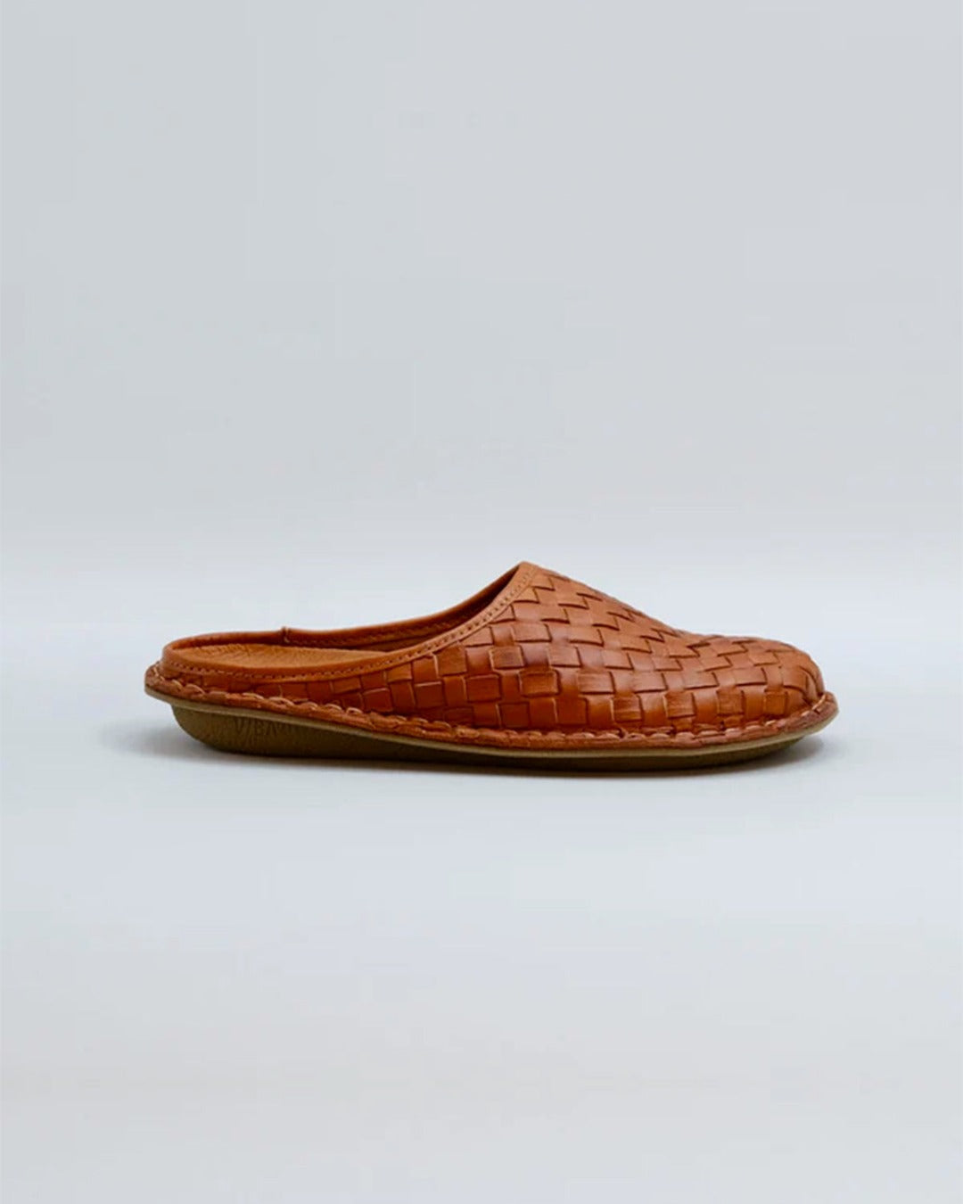 Vibae - Sabot Roma Tissé - Marron Cognac