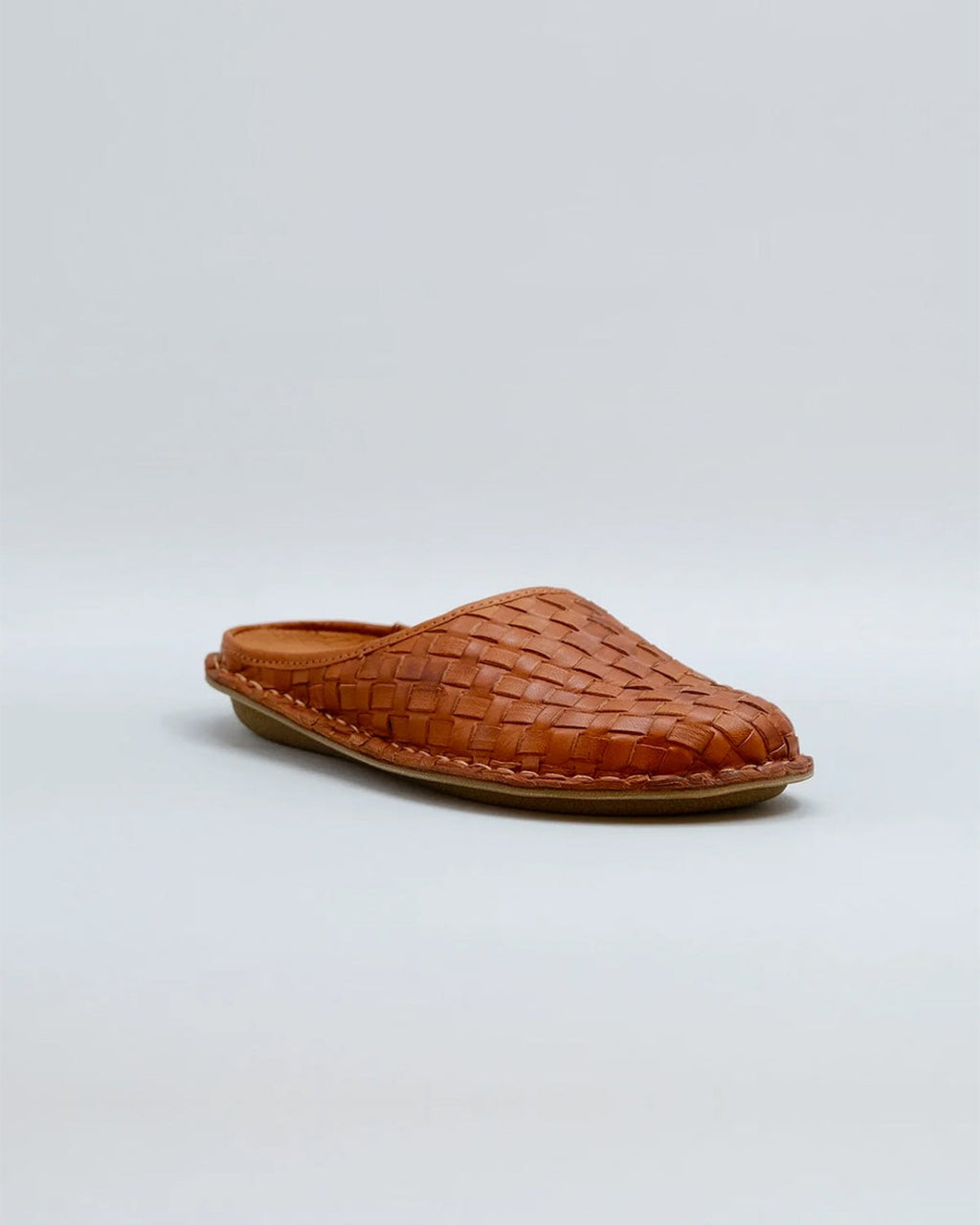 Vibae - Sabot Roma Tissé - Marron Cognac