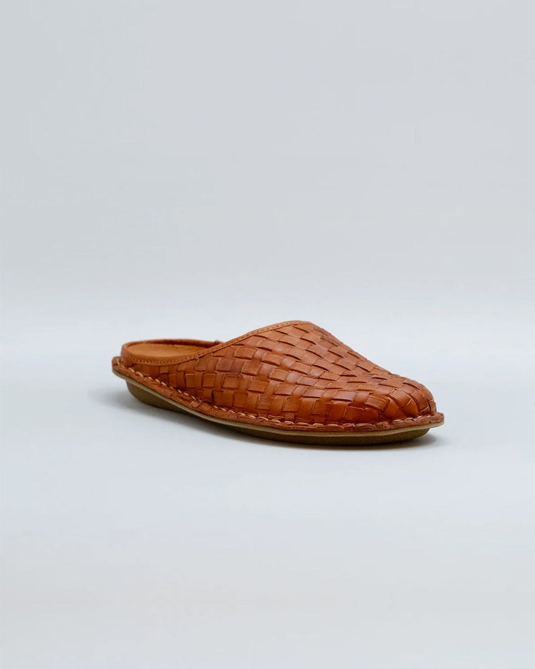 Vibae - Sabot Roma Tissé - Marron Cognac