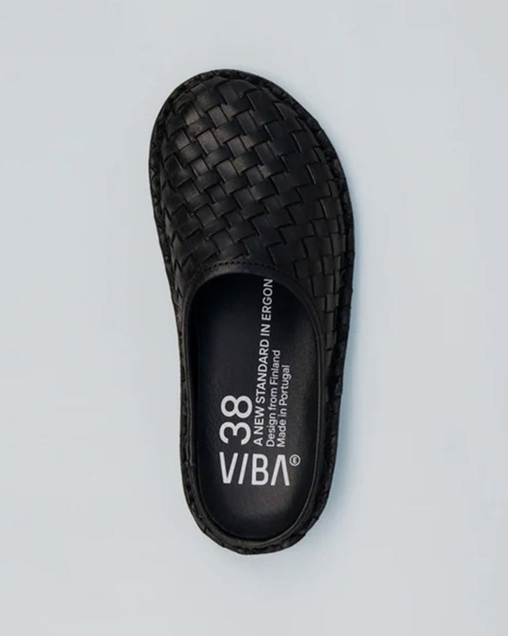 Vibae - Sabot Roma Tissé - Noir Preto
