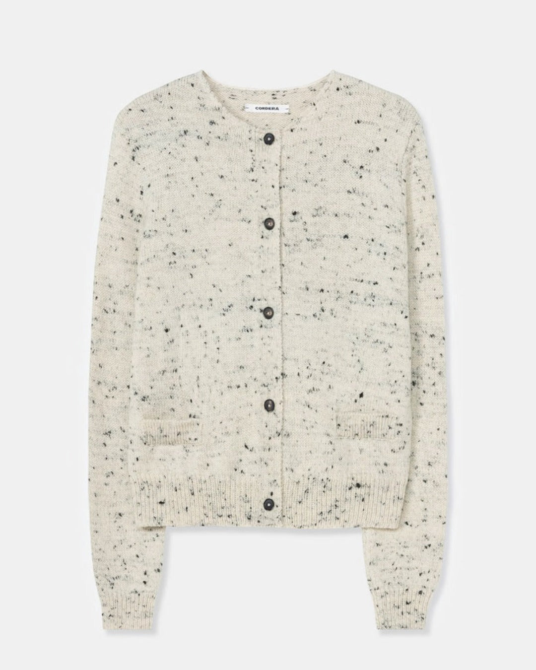 Cordera - Cardigan Flecked - Ecru