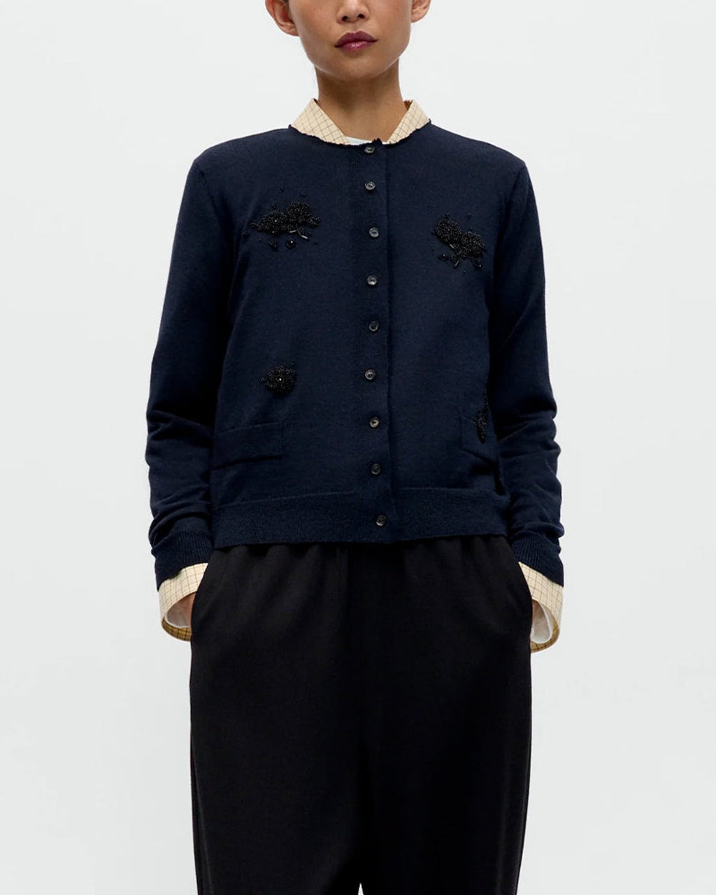 Cordera - Cardigan En Laine - Marine
