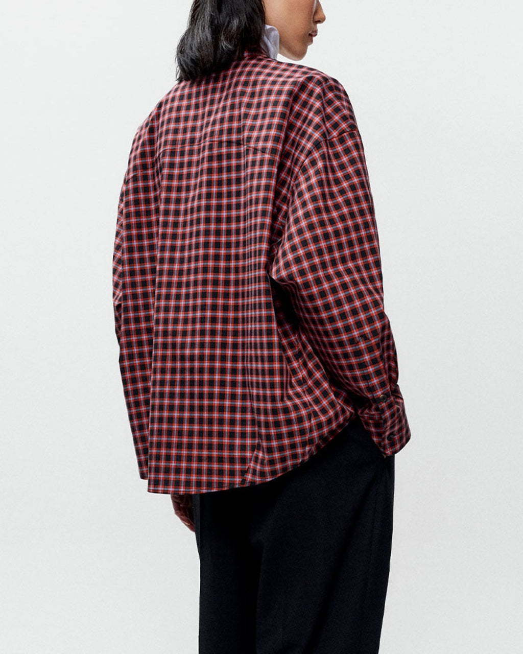 Cordera - Chemise Carreaux - Orange & Noir