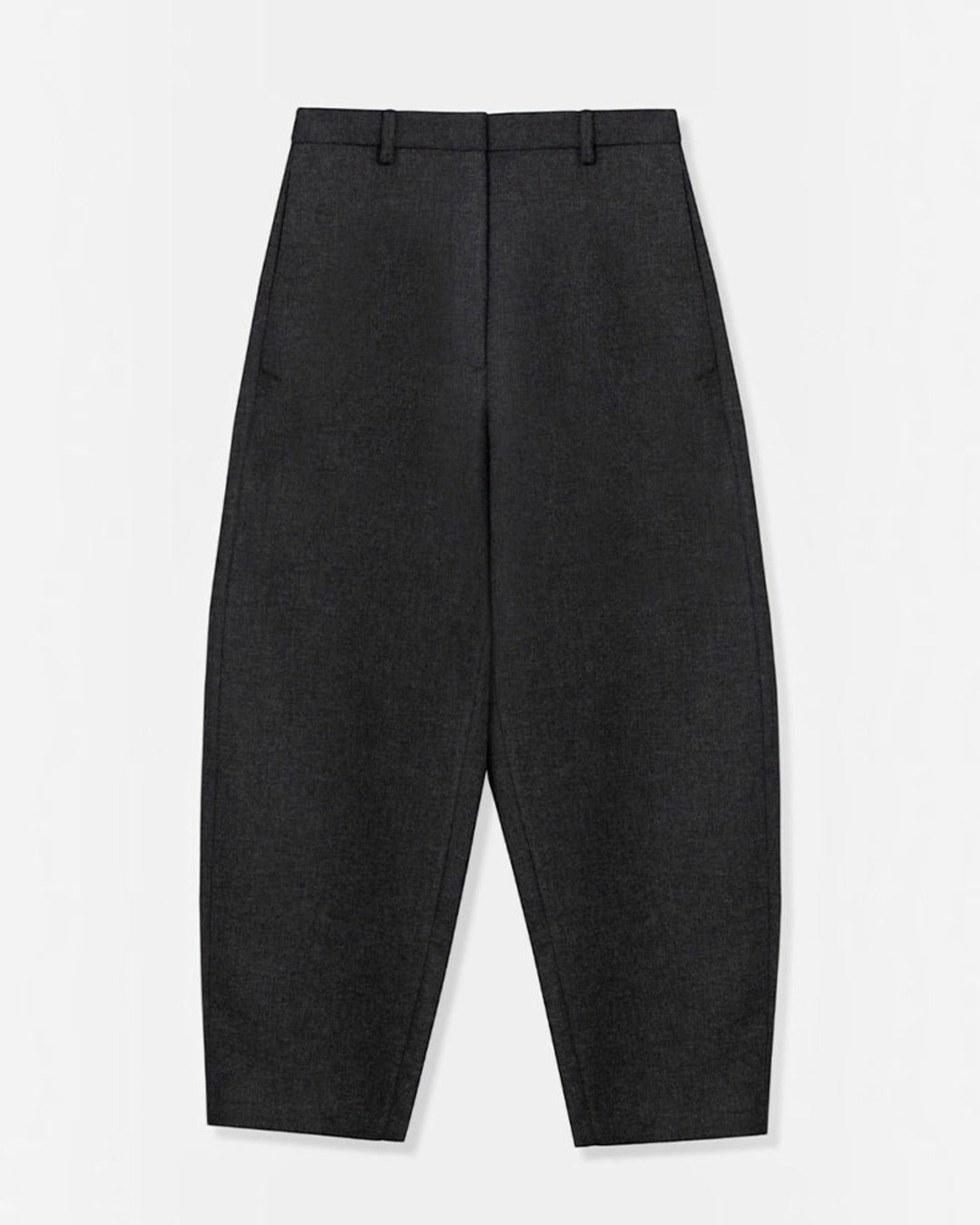 Cordera - Slim Fit Wool Trousers - Charcoal