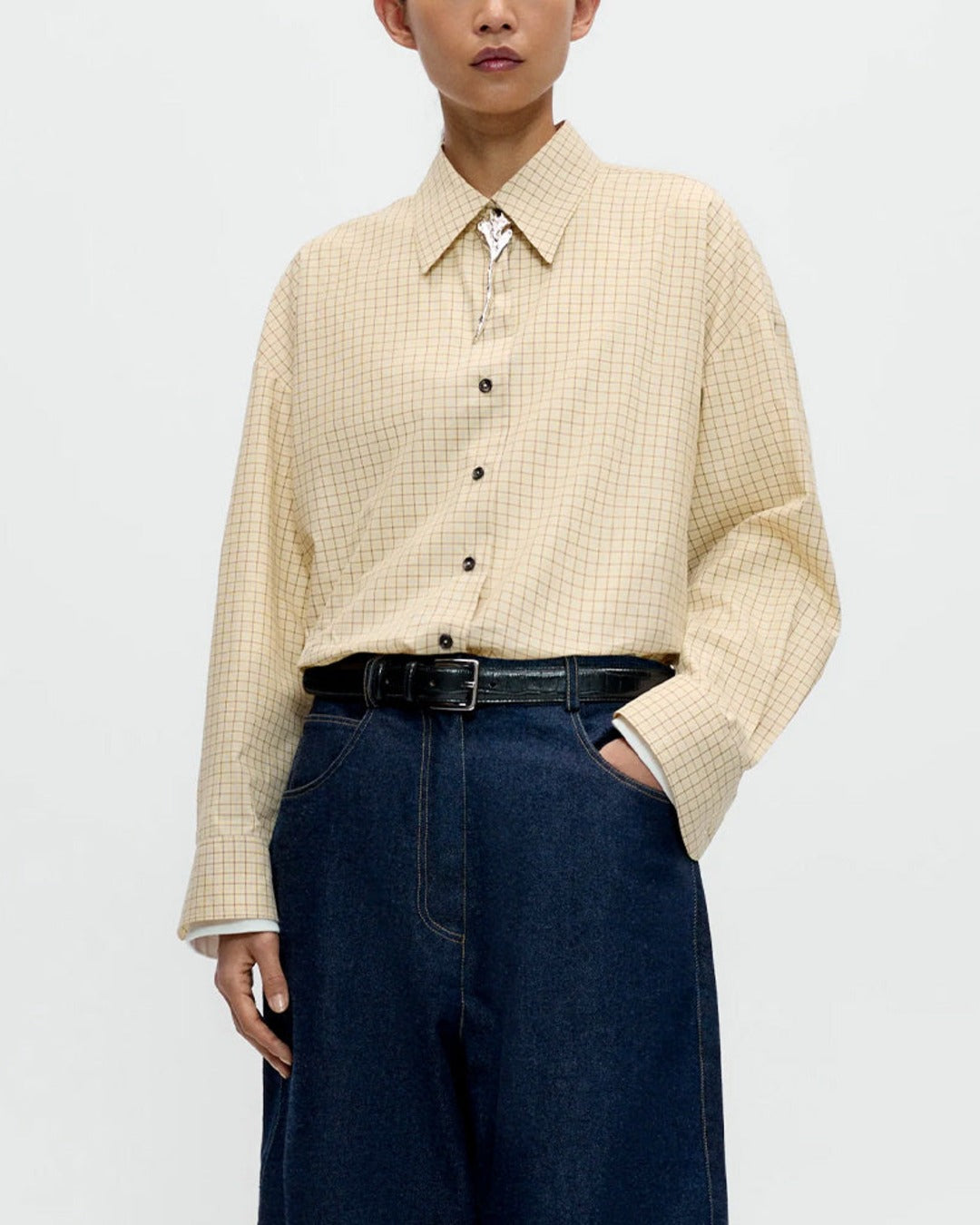 Cordera - Check Shirt - Yellow & Brown