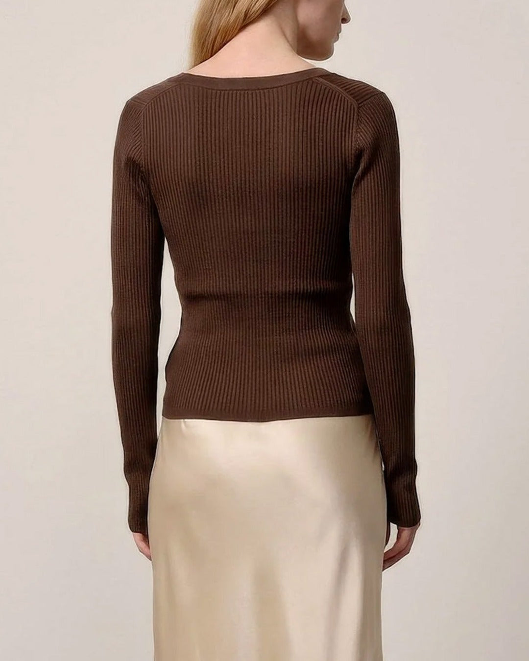Herskind - Cardigan Brooks - Café