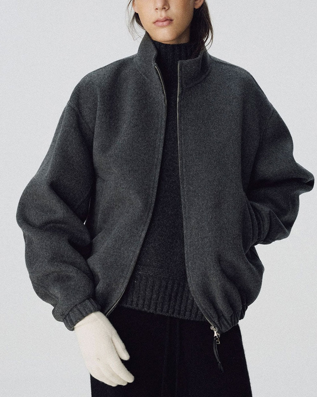 Nothing Written - Veste Plaza - Gris Foncé